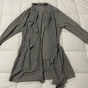Grey cardigan